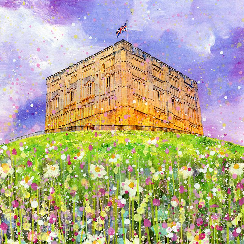 Norwich Castle Canvas Print