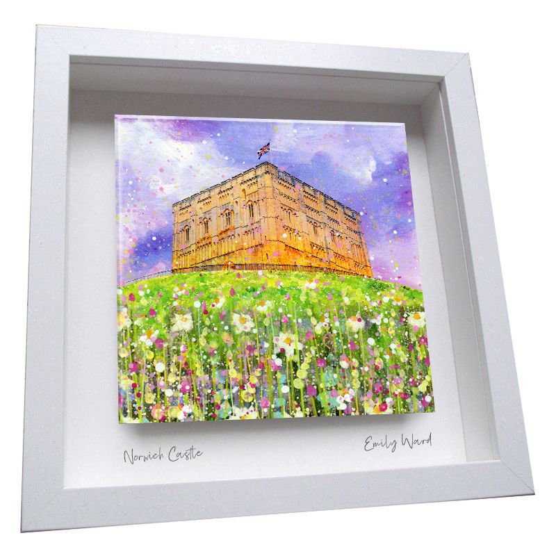 Norwich Castle Framed Ceramic Tile