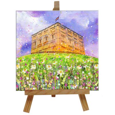 Norwich Castle Tile with Easel Norwich Castle Tile with Easel