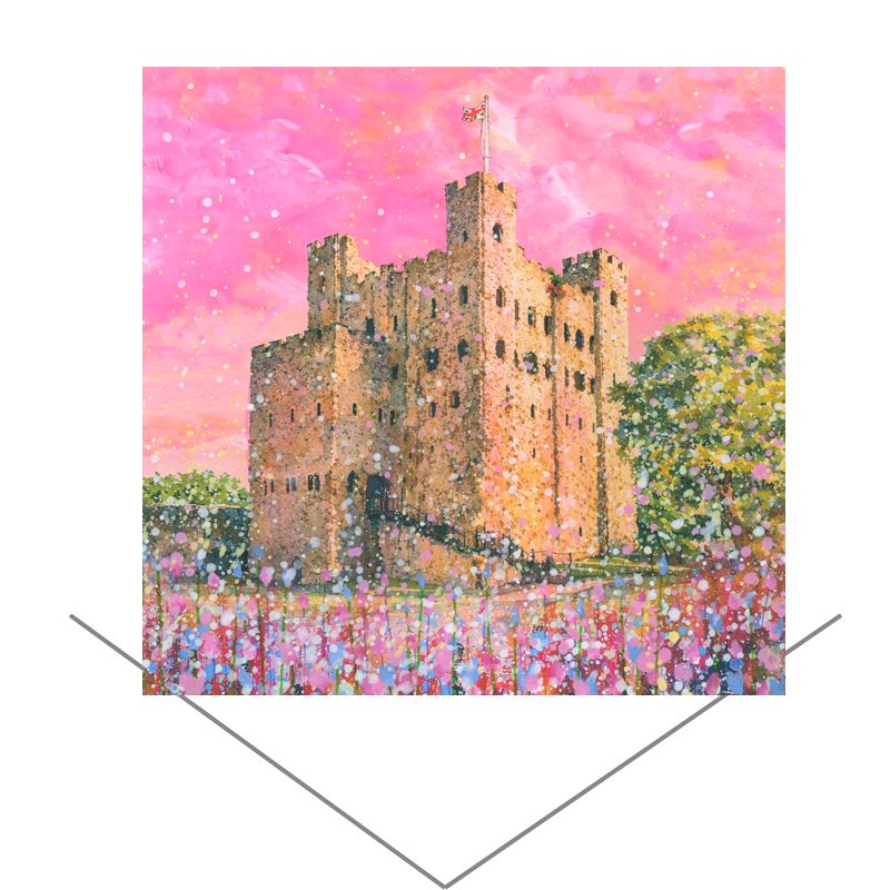 Rochester Castle Greeting Card Rochester Castle Greeting Card