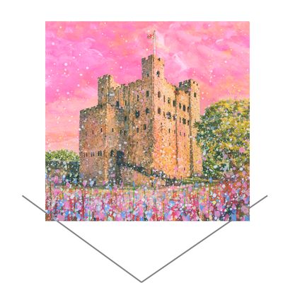 Rochester Castle Greeting Card Rochester Castle Greeting Card