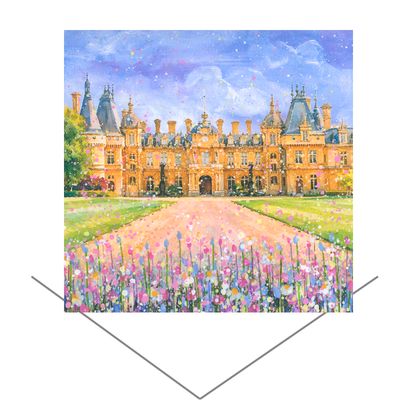 Waddesdon Manor Greeting Card Waddesdon Manor Greeting Card