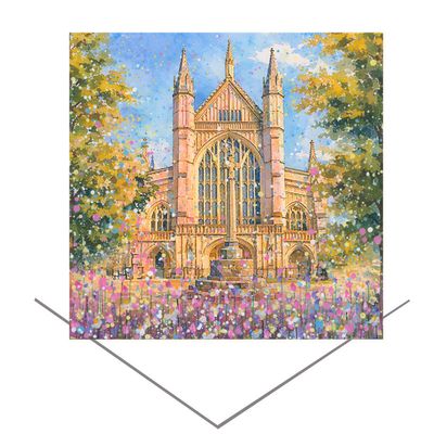 Winchester Cathedral Greeting Card