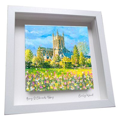 Bury St Edmunds Abbey Framed Ceramic Tile Bury St Edmunds Abbey Framed Ceramic Tile