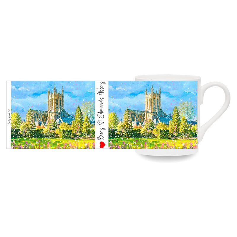 Bury St Edmunds Abbey Bone China Cup
