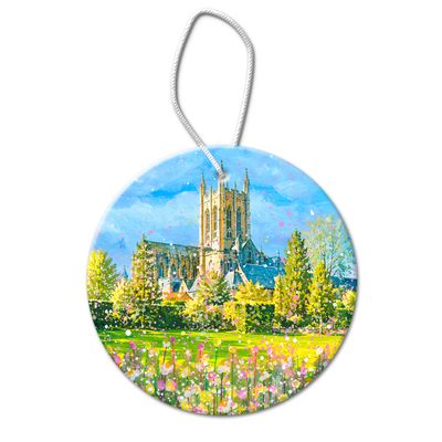 Bury St Edmunds Abbey Pendant Decoration Bury St Edmunds Abbey Pendant Decoration