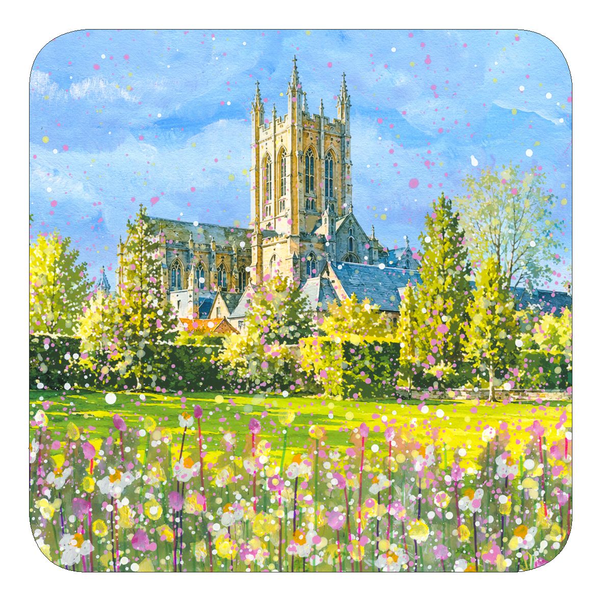 Bury St Edmunds Abbey Fridge Magnet Bury St Edmunds Abbey Fridge Magnet