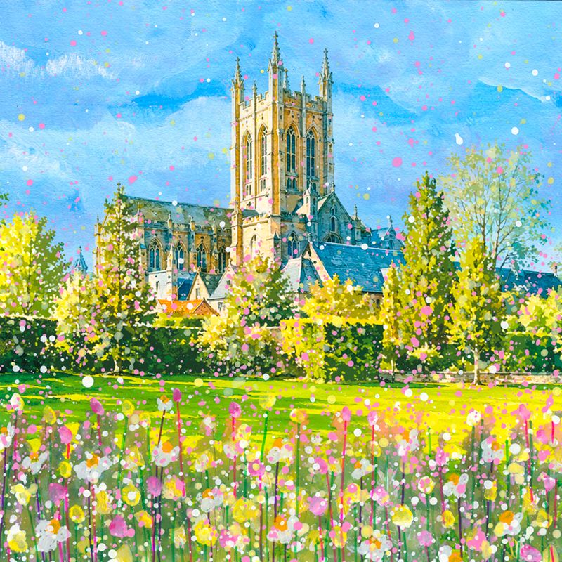 Bury St Edmunds Abbey Canvas Print Bury St Edmunds Abbey Canvas Print