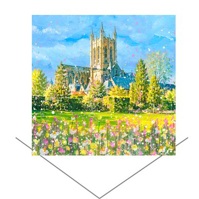 Bury St Edmunds Abbey Greeting Card Bury St Edmunds Abbey Greeting Card