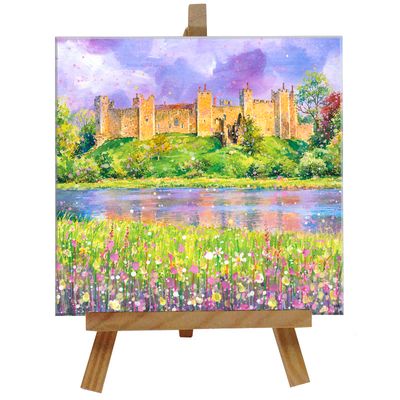 Framlingham Castle Tile with Easel Framlingham Castle Tile with Easel