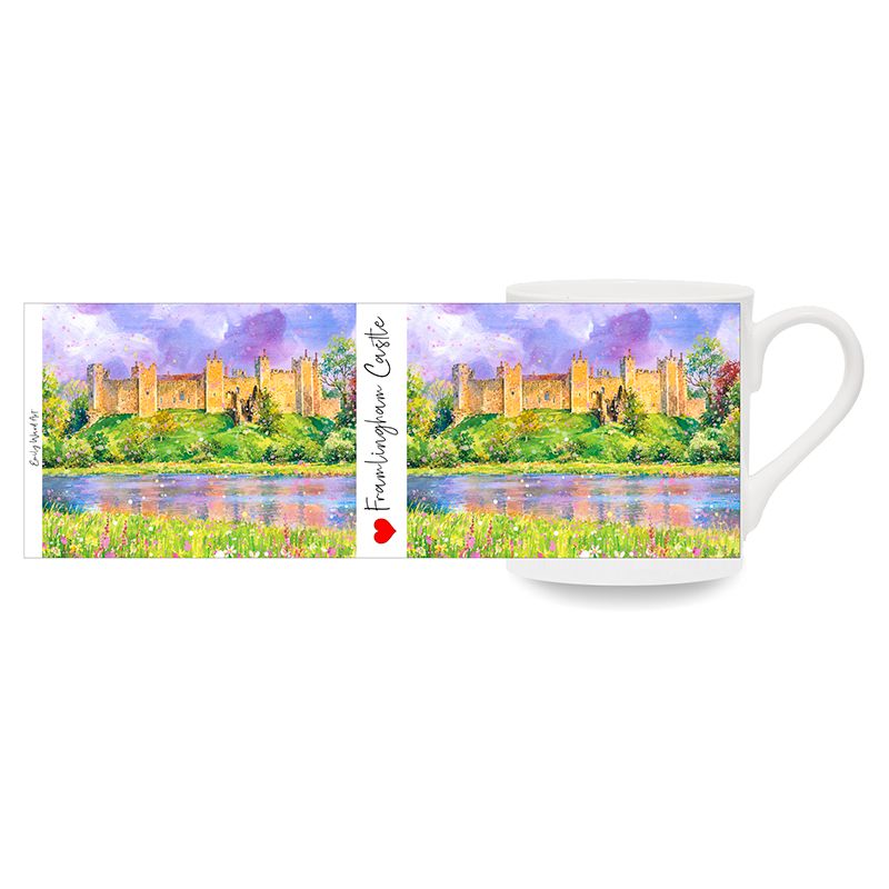 Framlingham Castle Bone China Cup