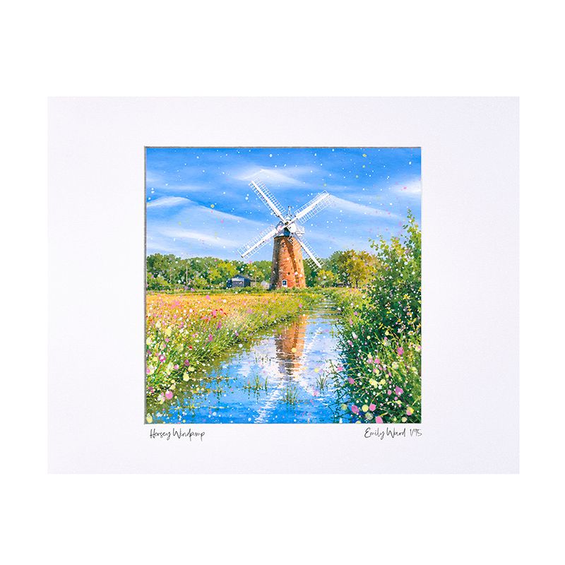 Horsey Windpump Limited Edition Print Horsey Windpump Limited Edition Print