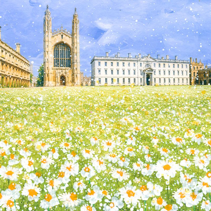 King's College Cambridge Canvas Print King's College Cambridge Canvas Print