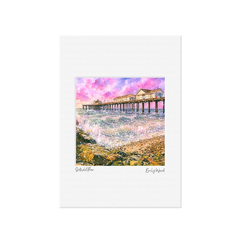 Southwold Pier Open Edition Print A4 Southwold Pier Open Edition Print A4