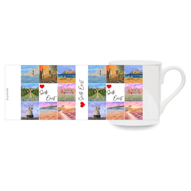 Love South East Bone China Cup