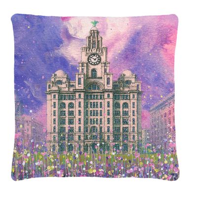 The Royal Liver Building Cushion The Royal Liver Building Cushion