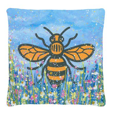 The Manchester Bee Cushion The Manchester Bee Cushion