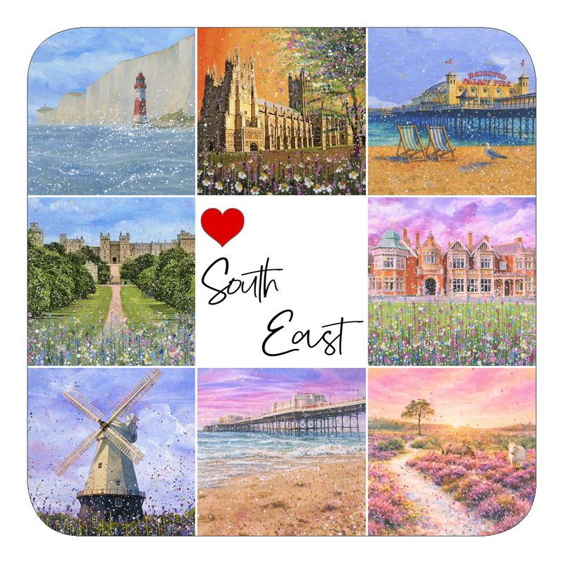 Love South East Fridge Magnet