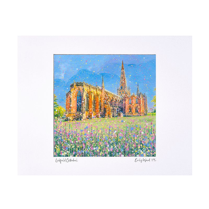 Lichfield Cathedral Limited Edition Print Lichfield Cathedral Limited Edition Print