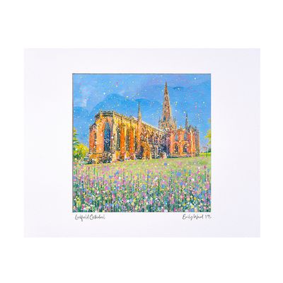 Lichfield Cathedral Limited Edition Print Lichfield Cathedral Limited Edition Print