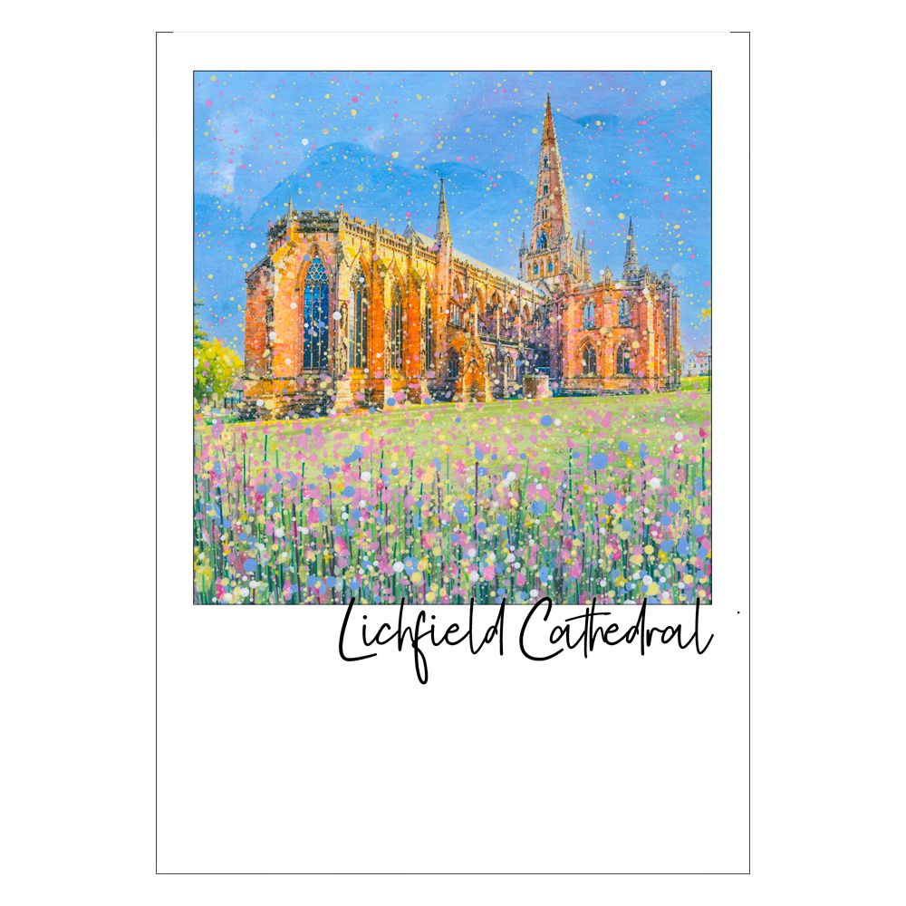 Lichfield Cathedral Postcard Lichfield Cathedral Postcard