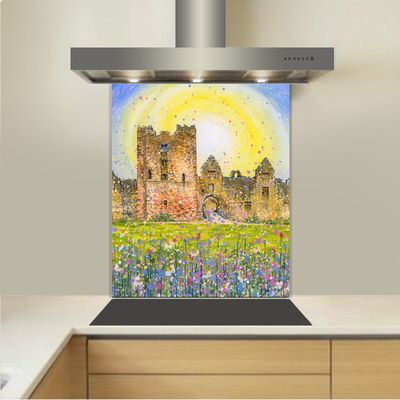 Art - Glass Kitchen Splashback - Ludlow Castle Art - Glass Kitchen Splashback - Ludlow Castle
