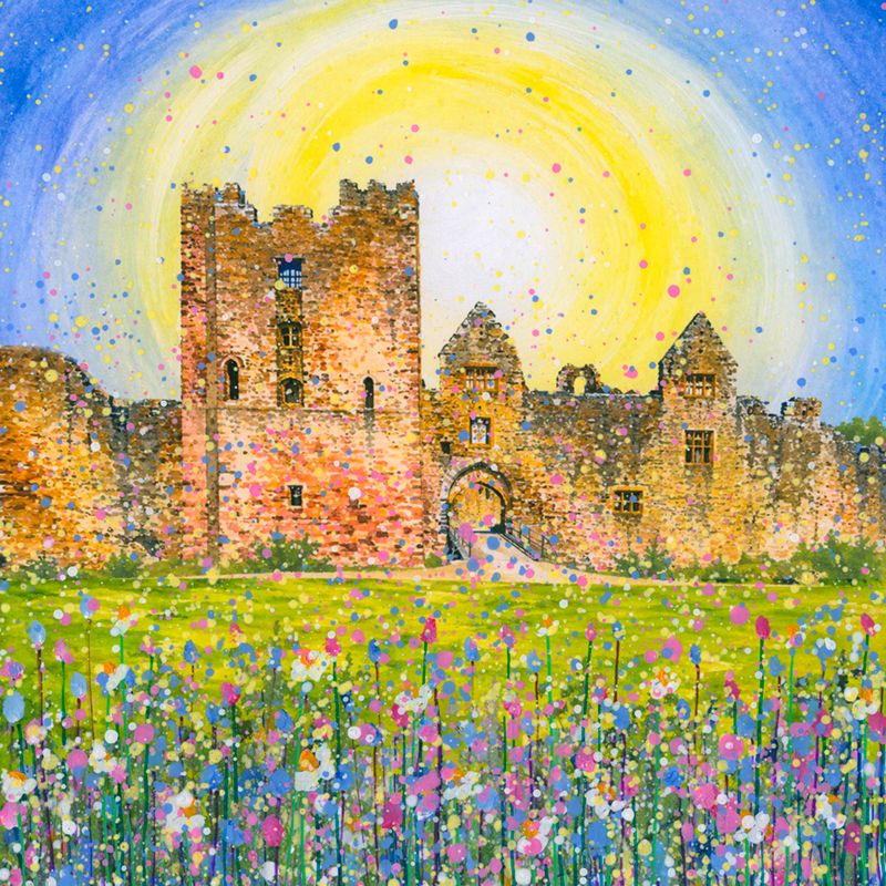 Ludlow Castle Canvas Print