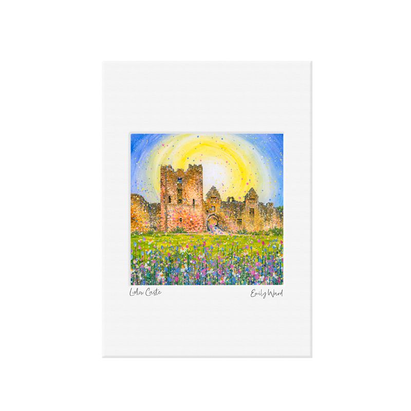 Ludlow Castle Open Edition Print A4 Ludlow Castle Open Edition Print A4