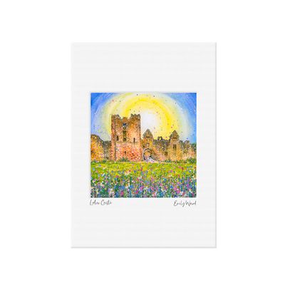 Ludlow Castle Open Edition Print A4 Ludlow Castle Open Edition Print A4