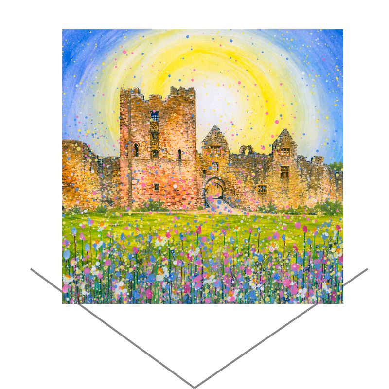 Ludlow Castle Greeting Card