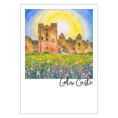 Ludlow Castle Postcard Ludlow Castle Postcard