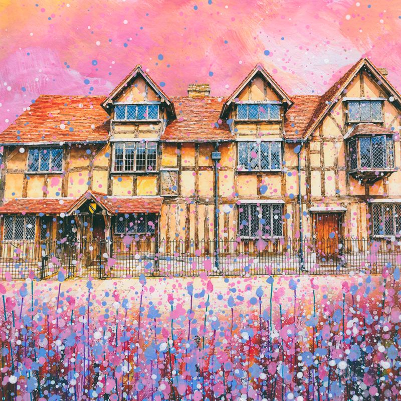Shakespeare's Birthplace Canvas Print
