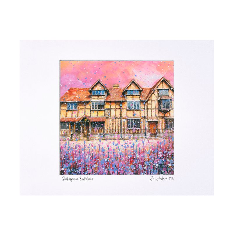 Shakespeare's Birthplace Limited Edition Print