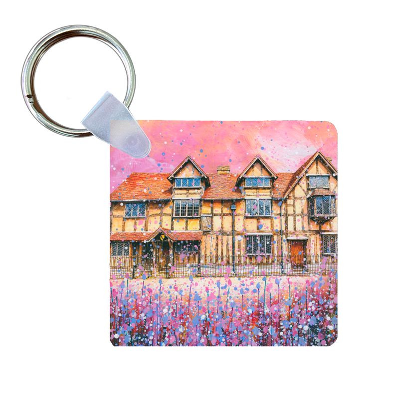 Shakespeare's Birthplace Keyring Shakespeare's Birthplace Keyring
