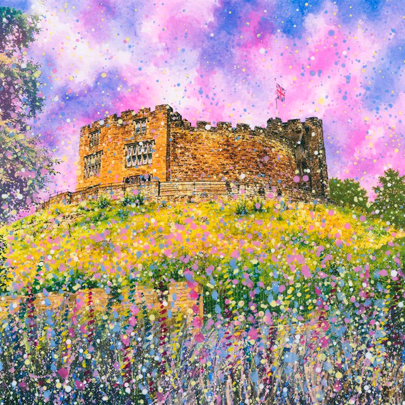 Tamworth Castle Canvas Print Tamworth Castle Canvas Print