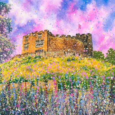 Tamworth Castle Canvas Print Tamworth Castle Canvas Print