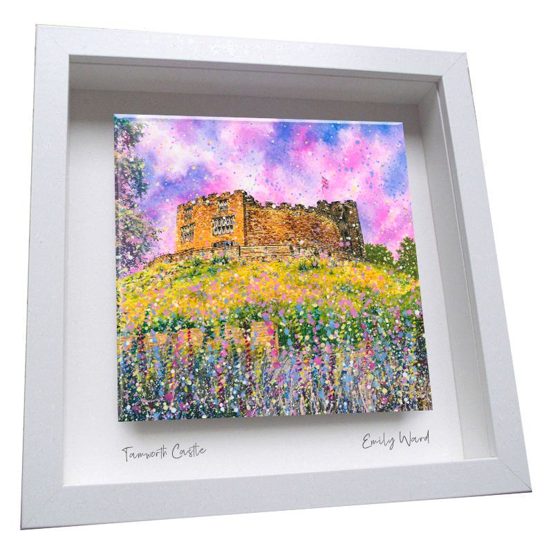 Tamworth Castle Framed Ceramic Tile Tamworth Castle Framed Ceramic Tile