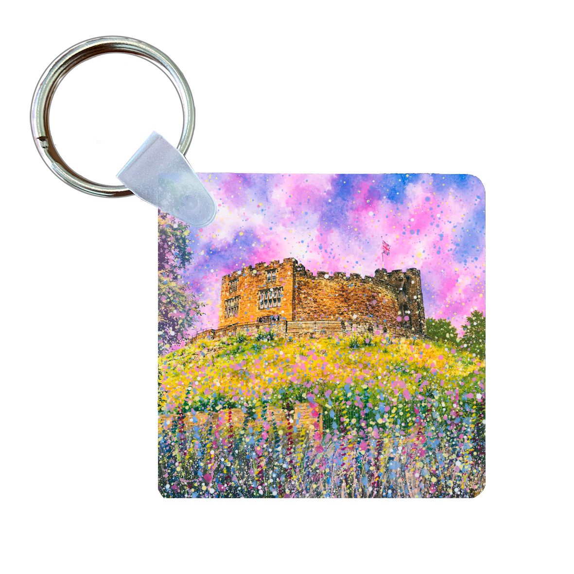 Tamworth Castle Cathedral Keyring Tamworth Castle Cathedral Keyring
