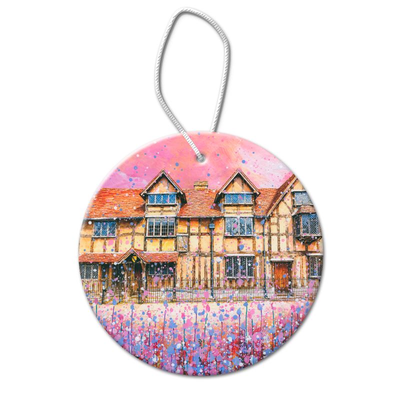 Shakespeare's Birthplace  Hanging Pendant Decoration