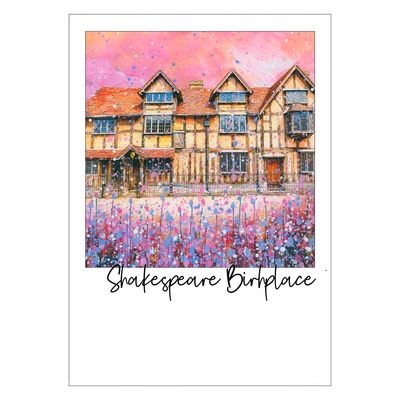 Shakespeare's Birthplace Postcard Shakespeare's Birthplace Postcard