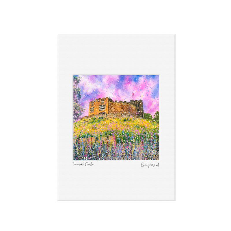 Tamworth Castle Open Edition Print Tamworth Castle Open Edition Print