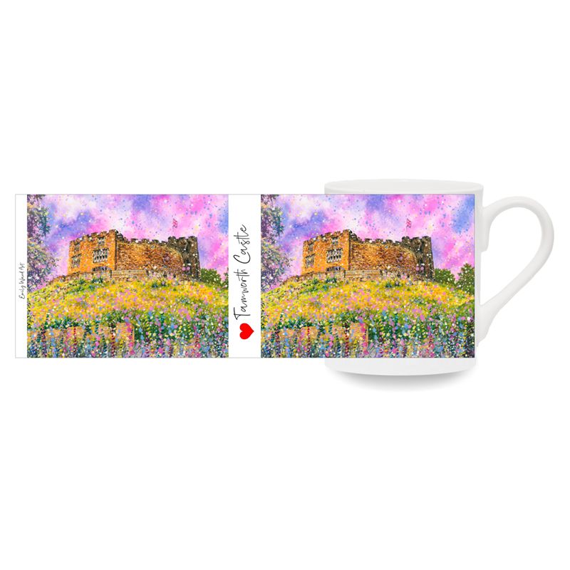 Tamworth Castle Bone China Cup