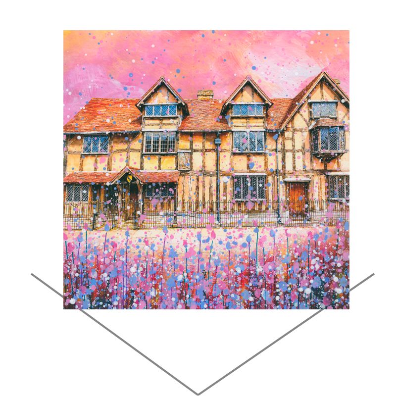 Shakespeare's Birthplace Greeting Card