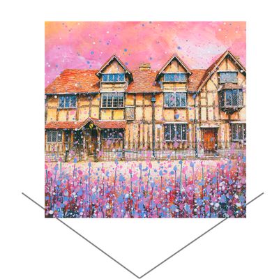 Shakespeare's Birthplace Greeting Card Shakespeare's Birthplace Greeting Card