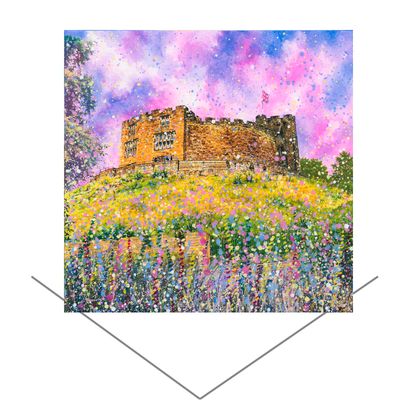 Tamworth Castle Greeting Card Tamworth Castle Greeting Card