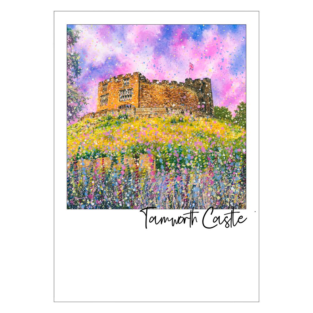 Tamworth Castle Postcard Tamworth Castle Postcard