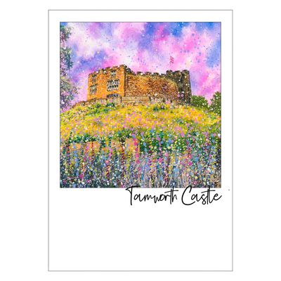Tamworth Castle Postcard Tamworth Castle Postcard