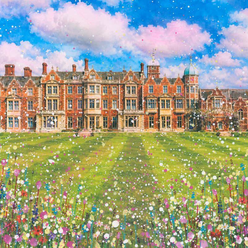 Sandringham House Canvas Print Sandringham House Canvas Print