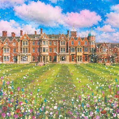 Sandringham House Canvas Print Sandringham House Canvas Print
