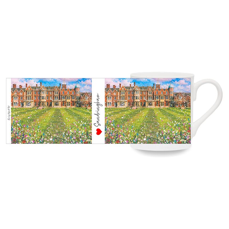 Sandringham House  Bone China Cup